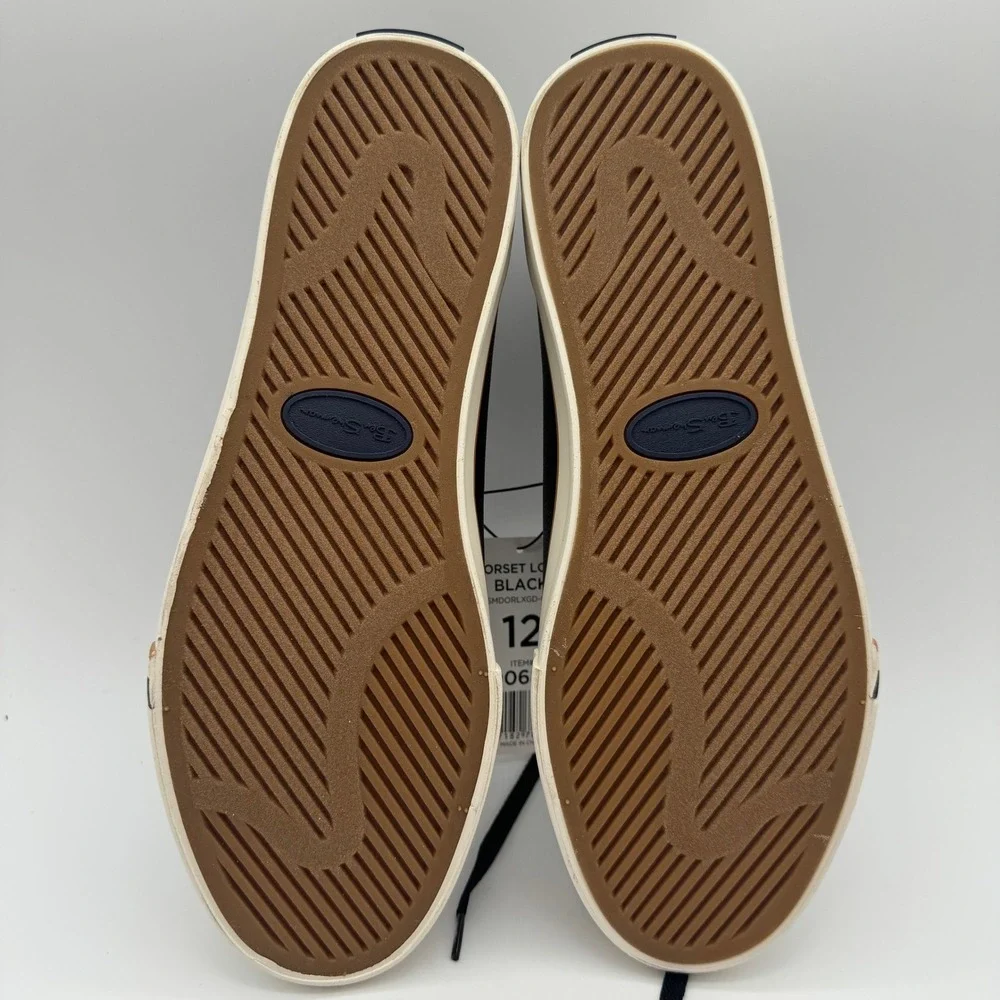 Ben Sherman Dorset Lo LX Black Low Top Sneakers Men's Size‎ 12 NEW
